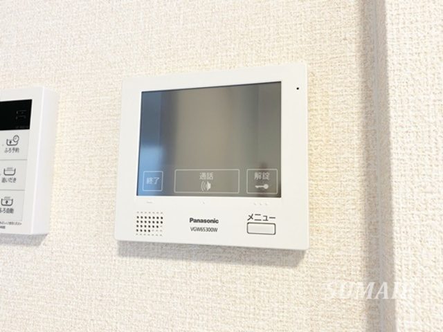 Alfieriのセキュリティ|モニター付きインターホン！