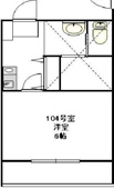 ６帖のお部屋です