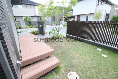 【庭】 | 渋川2丁目戸建 | お庭の付いた物件です