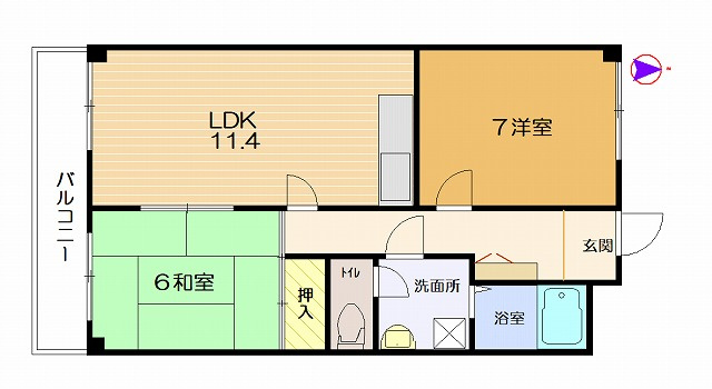 ビラ・プリンチペⅠの間取り