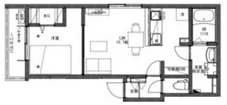 【間取り】 | ＫＥＩＡＩ　ＲＥＳＩＤＥＮＣＥ　西八王子Ⅲ | 間取りです。