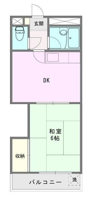 パークサイド野毛山の間取り
