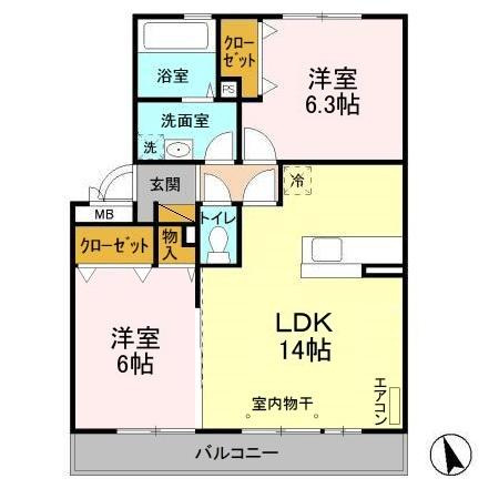 リビングタウン稲毛の杜　B