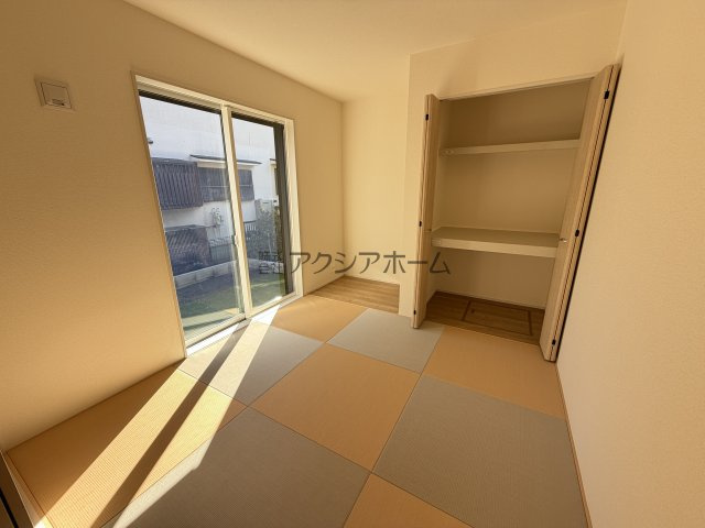 所沢市小手指南2丁目・全1棟　新築一戸建の駐車場|現地写真（2026年9月7日撮影）