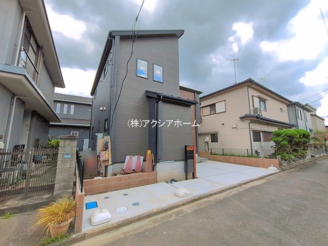 所沢市小手指南2丁目・全1棟　新築一戸建の前面道路含む現地写真|現地写真（2026年7月24日撮影）