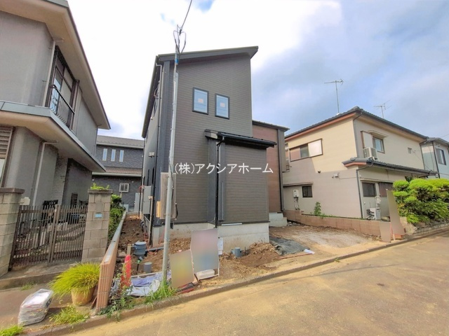 所沢市小手指南2丁目・全1棟　新築一戸建の区画図|カースペース並列2台。