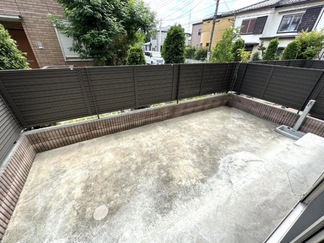 サンライズのバルコニー