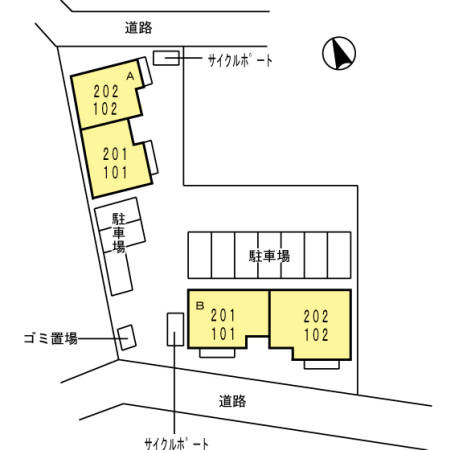 【区画図】