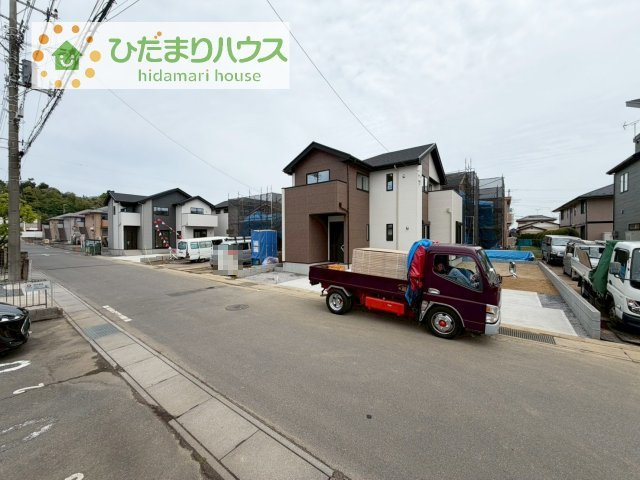 【前面道路含む現地写真】 | 土浦市木田余1期　新築戸建　3号棟 | （4/24撮影）