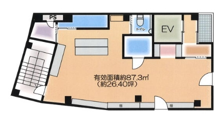 よしや四条ビルの間取り