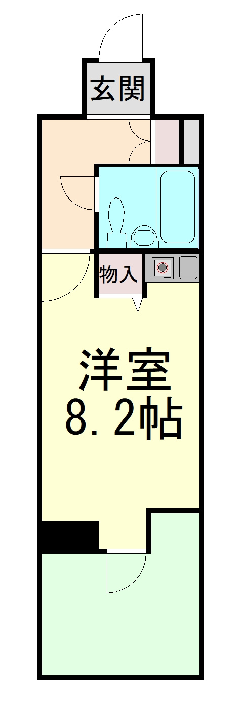 ニューブ神戸の間取り