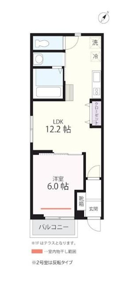 【間取り】 | ＱＵＩＥＴ　ＣＲＡＢ　ＨＯＵＳＥ　ＣＥＮＴＲＯ