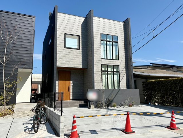 高知市小津町4号地　新築一戸建ての外観|帰るのが楽しみになる”デザイン住宅