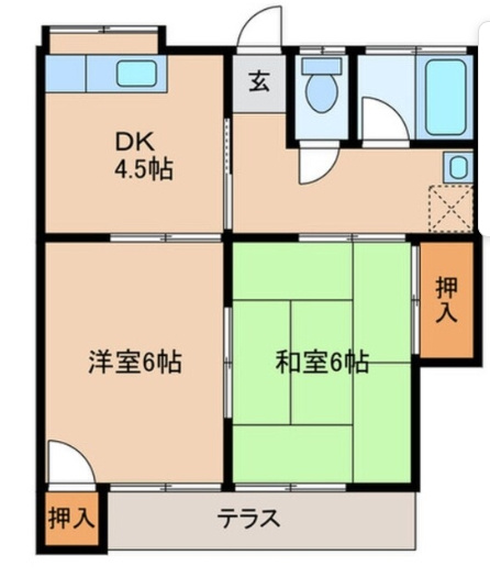 【間取り】 | 裕和アパート