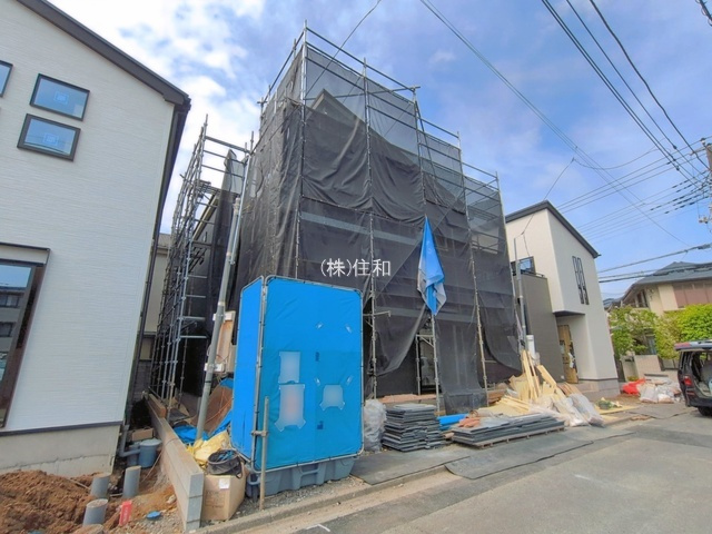 【新築分譲住宅】ふじみ野市上福岡20期の前面道路含む現地写真