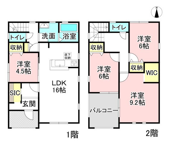 各務原市那加前野町1丁目　6号棟