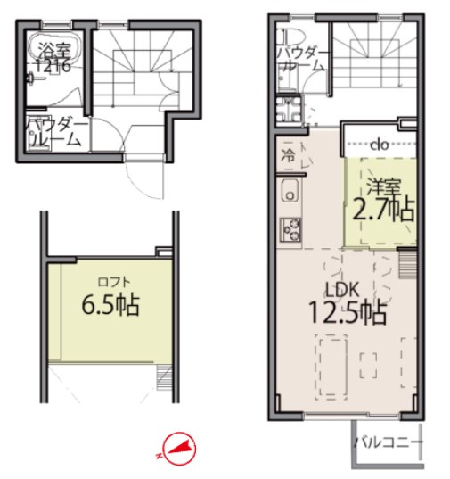 【間取り】 | TAS経堂レジデンス