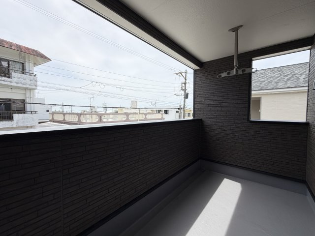 宜野湾市上原　第1（全4棟）5号棟のバルコニー|5号棟　広々ルーフバルコニー♪