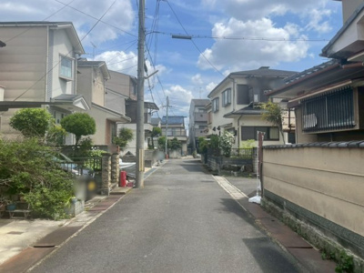 【前面道路含む現地写真】 | 城陽市寺田尺後
