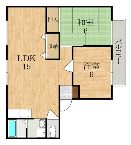 相楽郡精華町光台７丁目のアパート