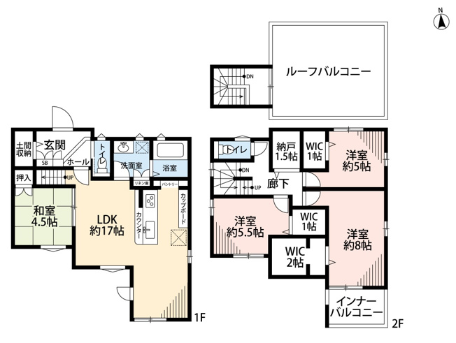 【間取り】 | 筒針町上川田戸建（30-19）