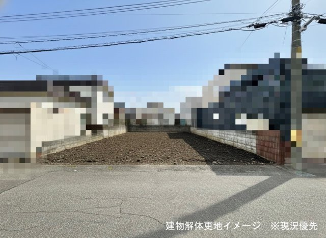 新琴似12条15丁目土地の外観|約５７坪の整形地。更地にてお引渡し。
※こちらは解体更地後のイメージ画像です。
※仕上がりが異なる場合がございますので現況優先となります。