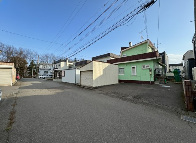 新琴似12条15丁目土地の外観|閑静な住宅街で、周辺は一戸建てが立ち並ぶエリアとなっております。