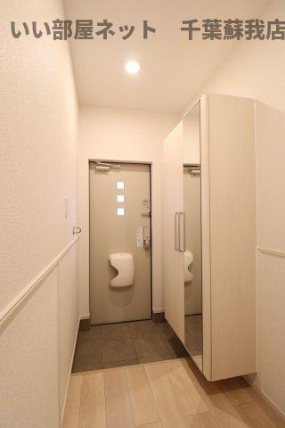 中瀬ロイヤルガーデンの玄関