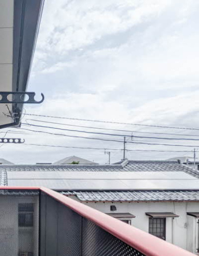 モダニティ八分字　B棟の展望|※同タイプの部屋写真です