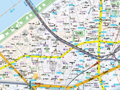 【地図】 | エスリード福島リバーフロント