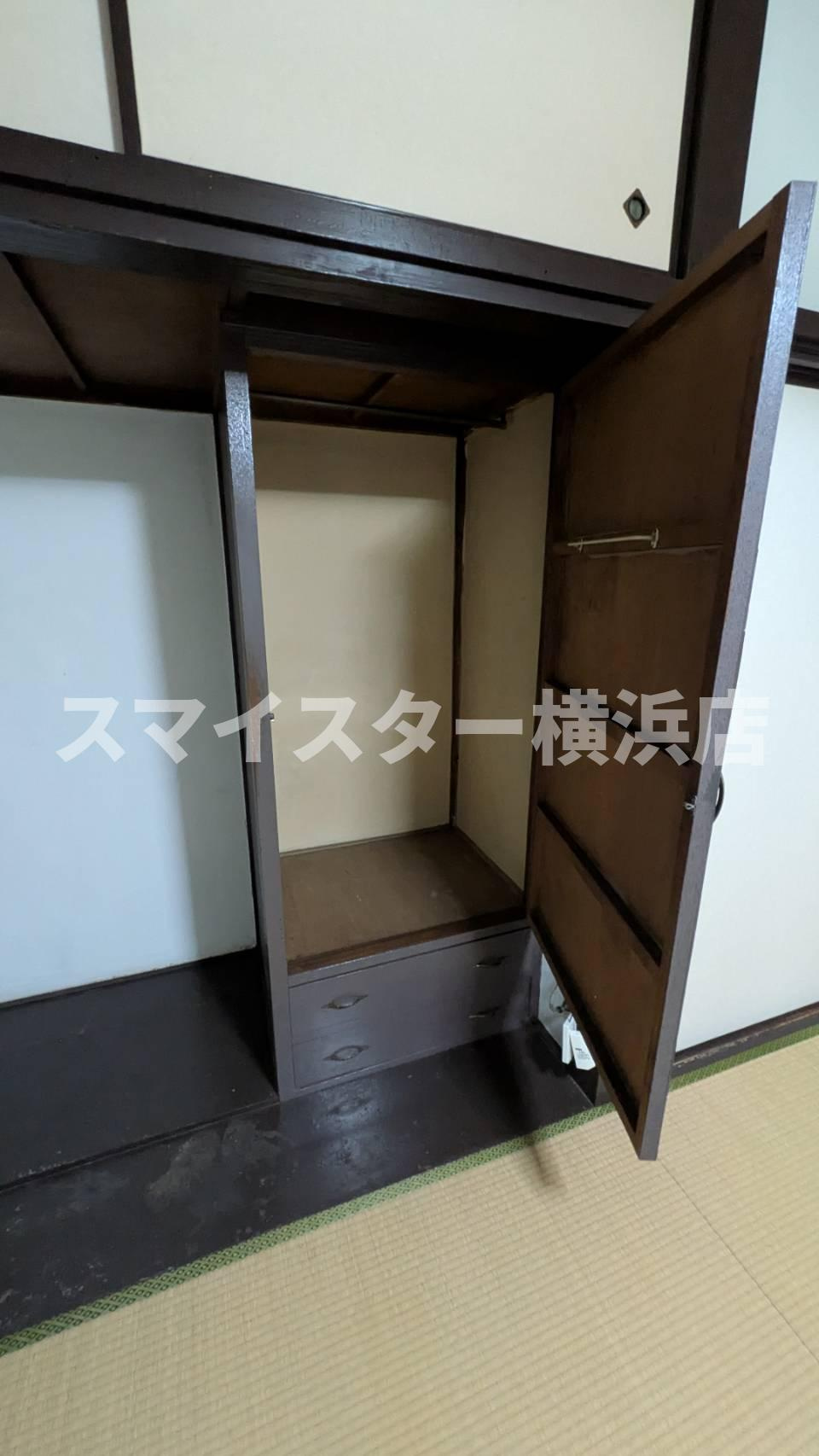 横浜市神奈川区上反町１丁目のアパートの収納