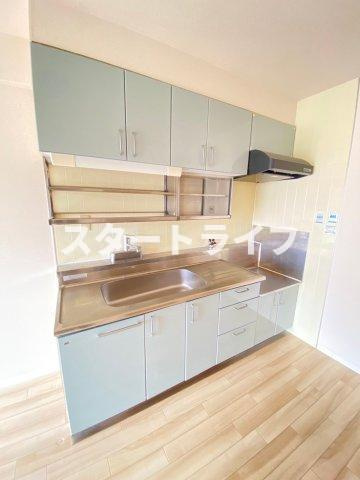 大阪市淀川区木川東１丁目の賃貸マンションのキッチン