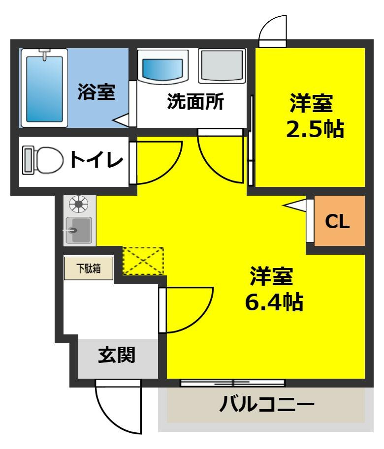 Levare(レヴァーレ）の間取り