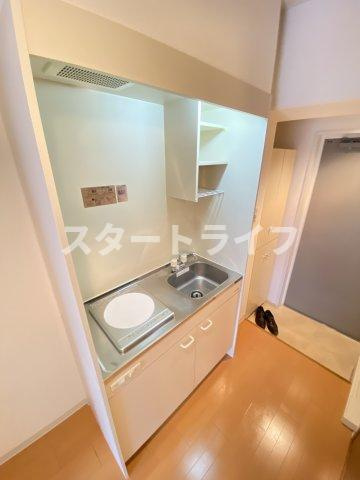 大阪市東淀川区西淡路１丁目の賃貸マンションのキッチン