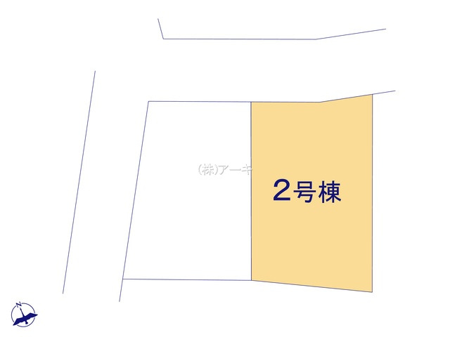 大府市吉川町4丁目93『仲介手数料無料』新築一戸建て・建売の区画図