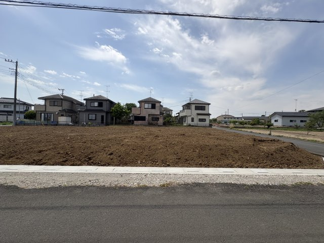 比企郡川島町大字紫竹　建築条件付土地125坪の外観