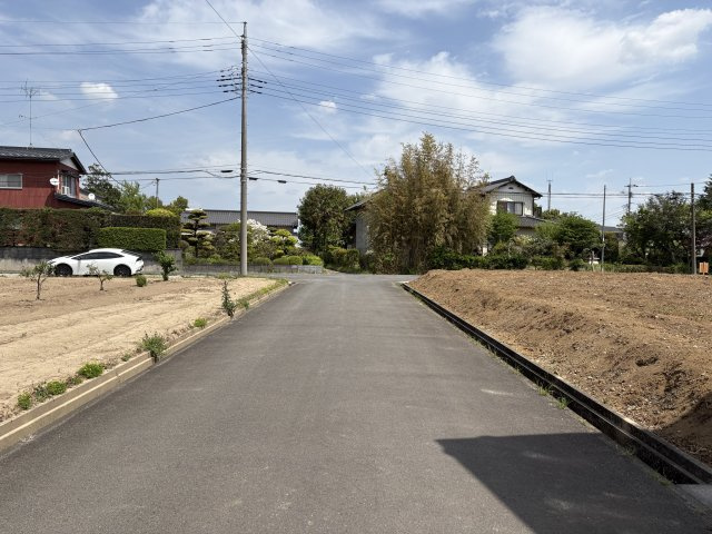 比企郡川島町大字紫竹　建築条件付土地125坪のその他|北西側道路