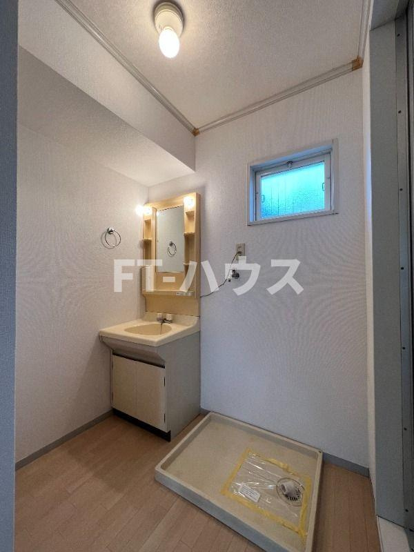 サンパーク作新台の洗面所