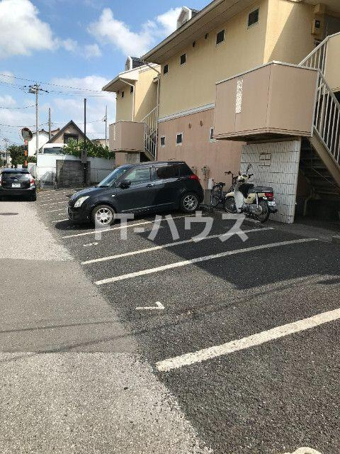サンパーク作新台の駐車場
