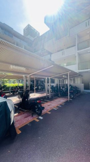 【駐車場】 | サンロイヤル池田バードヒル壱号館 | バイク置き場