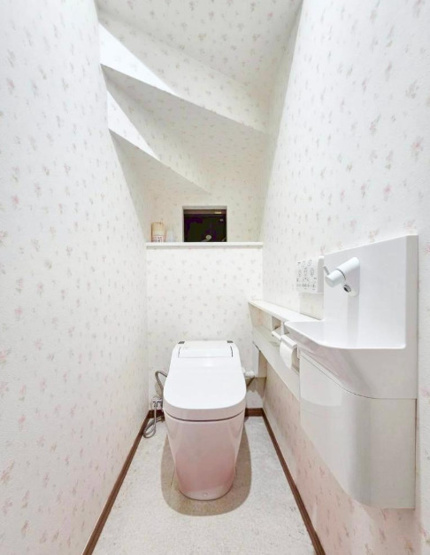 【トイレ】 | 平野区喜連5丁目 | トイレは1階と2階の各階に完備♪こちらは1階のタンクレストイレです☆