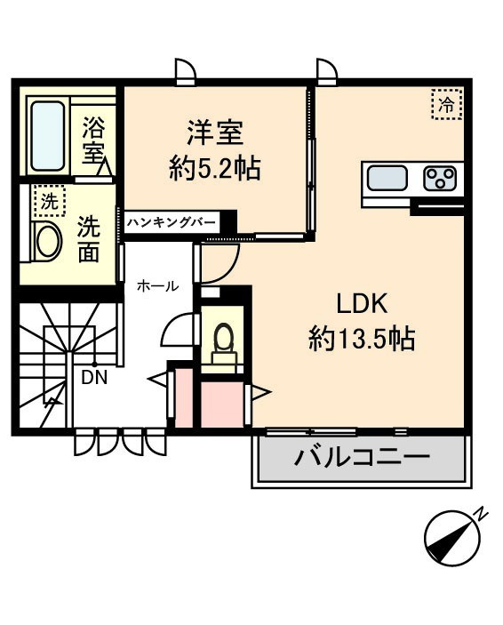 フロンティエール松ノ浜の間取り