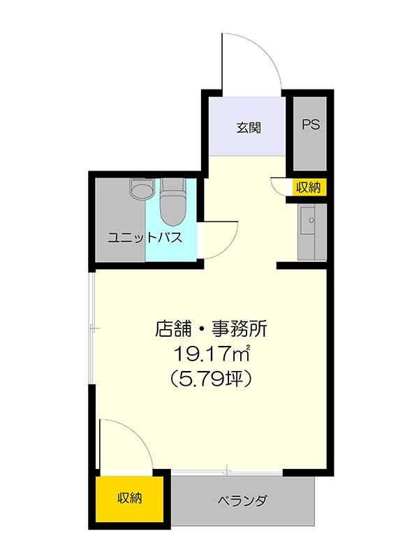 ハイツタケノの間取り