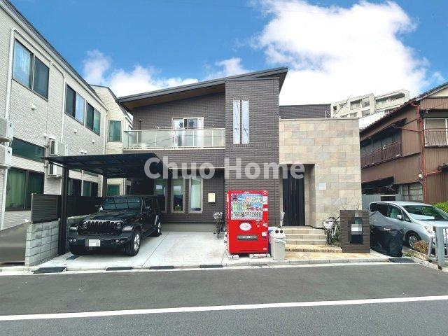 江戸川区平井6丁目中古住宅の外観|2025年2月築・一条工務店施工の注文住宅・太陽光発電システム搭載・オール電化住宅