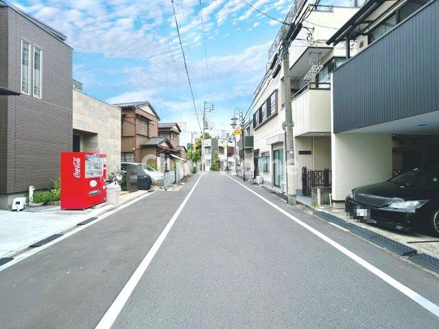 江戸川区平井6丁目中古住宅の前面道路含む現地写真|全面道路
