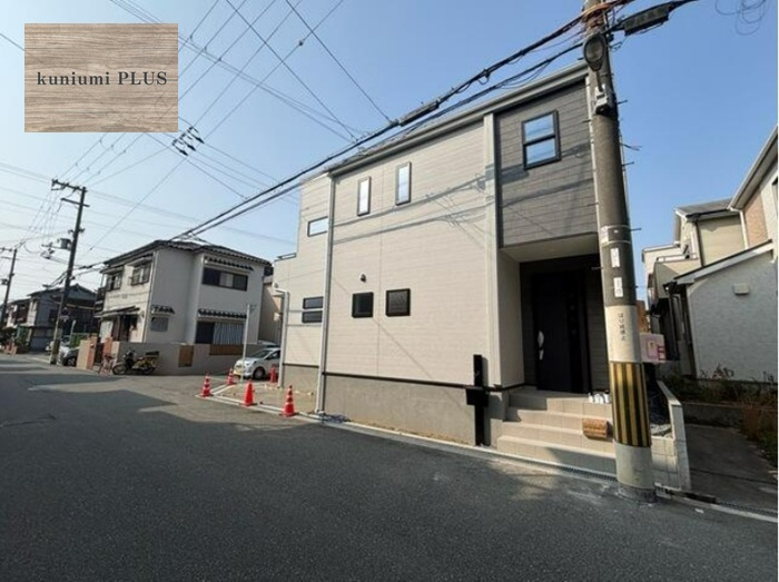 大阪市西淀川区中島1丁目の前面道路含む現地写真