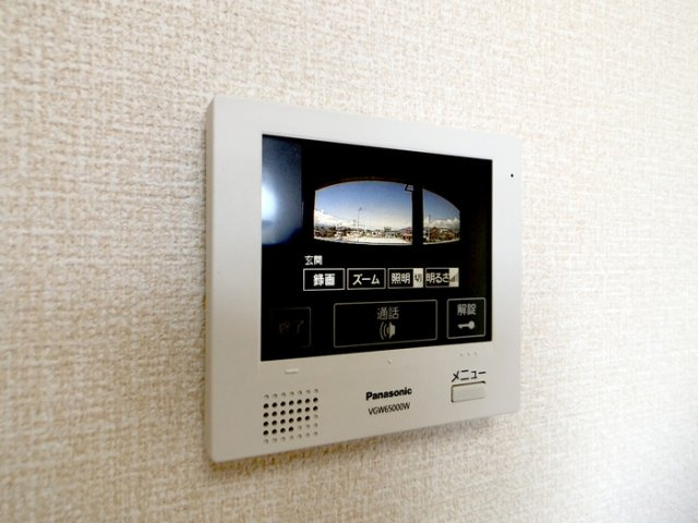 グリーンヒルズ Ⅰのセキュリティ|モニター付きインターホン