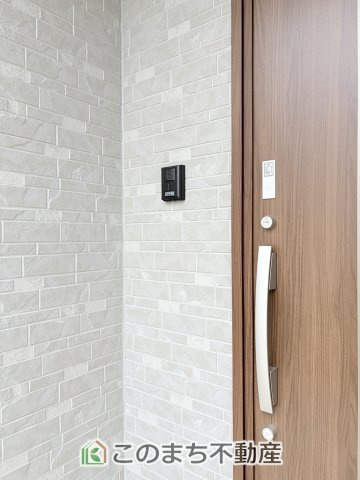 CRADLEGARDEN宇都宮市東峰町第7の設備|玄関キーは上下２箇所のダブルロックキーで安全に配慮してます☆
