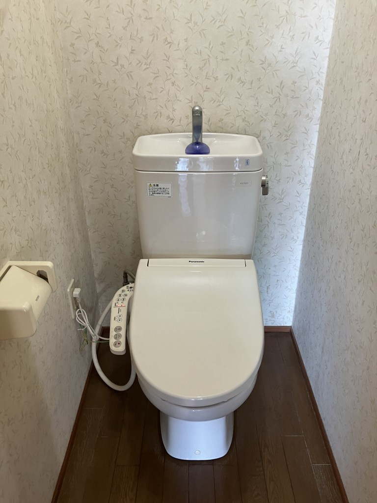 フラットヒルズのトイレ