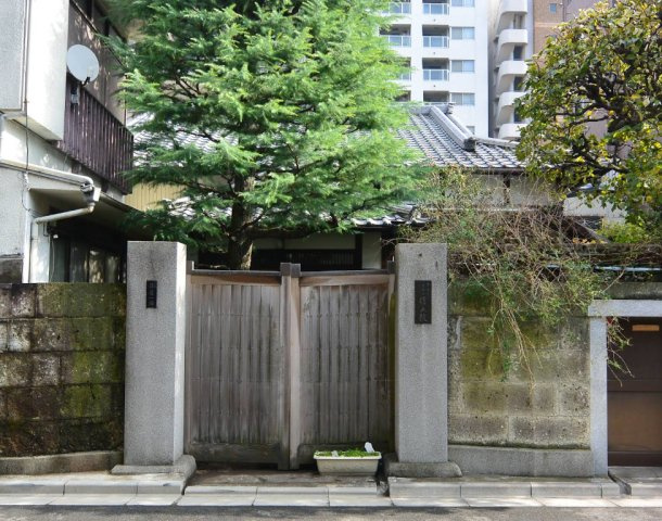 東京都台東区　区分マンションの庭